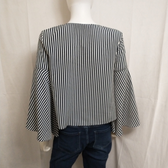 Zara Black & White Top - Picture 7 of 7